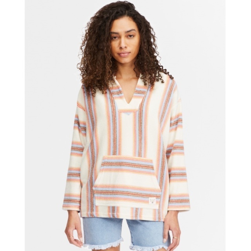 Billabong Baja Sands Pullover Hoodie Size Medium